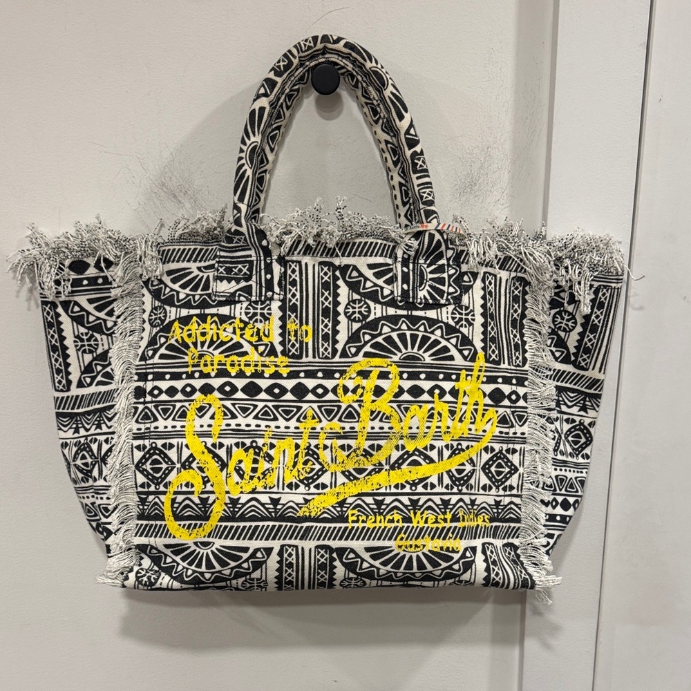 MC2 Saint Barth Cotton Canvas Vanity Tote Bag